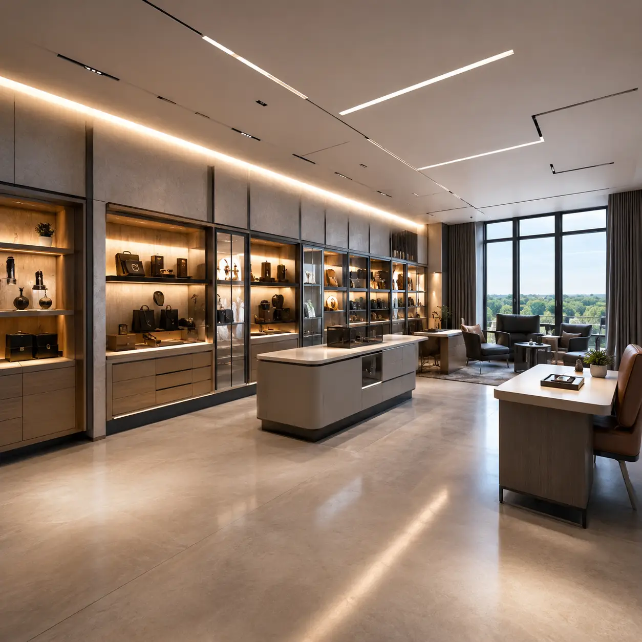Premium retail showroom space